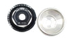 Oil Cap Billet Aluminum 4"-12 10KHD-15K Chrome Plated 2PC Hub/Drum (21-36 Billet Aluminum)