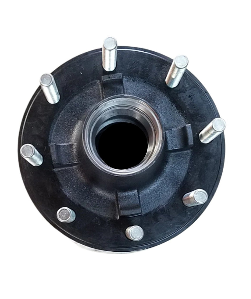 Hub Drum, 16K, 2 Piece, 8 x 275mm Bolt Pattern, Fits 5" Brakes, Replaces Dexter 15K 008-401-05 and 009-028-01, Also Replaces Lippert 16K 353323, Uses 3984 and 28682 Bearings and 010-056-00 Seal, 006-118-00 Lug Nuts (99-86516-LS)