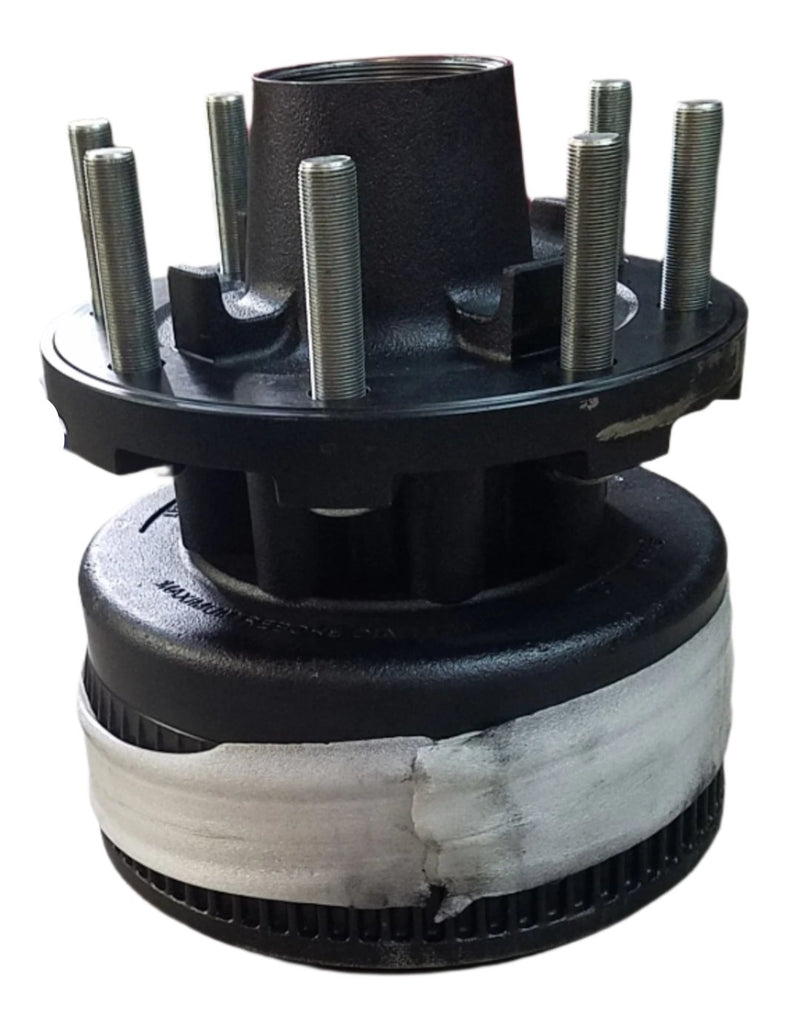 Hub Drum, 16K, 2 Piece, 8 x 275mm Bolt Pattern, Fits 5" Brakes, Replaces Dexter 15K 008-401-05 and 009-028-01, Also Replaces Lippert 16K 353323, Uses 3984 and 28682 Bearings and 010-056-00 Seal, 006-118-00 Lug Nuts (99-86516-LS)