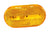 Peterson Marker Light Amber Reflex Acrylic Lens Built-in Reflector Fits Various Vehicles Heavy Duty Safety Lighting (108WA)