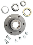 AG Hub Kit 8-213-8 With Bearings 2.25" Seal Cap and Wheel Bolts Dexter® Agricultural Complete Idler Hub Assembly #42 Spindle Grease Lube 6K Capacity Per Pair 6 on 6" Bolt Pattern Bulk pre-boxed kit(42660UC1)