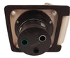 Motor Base Plug Epicord 30 Amp Twist Lock Power Inlet - White Trailer Boat RV  (277-000137)