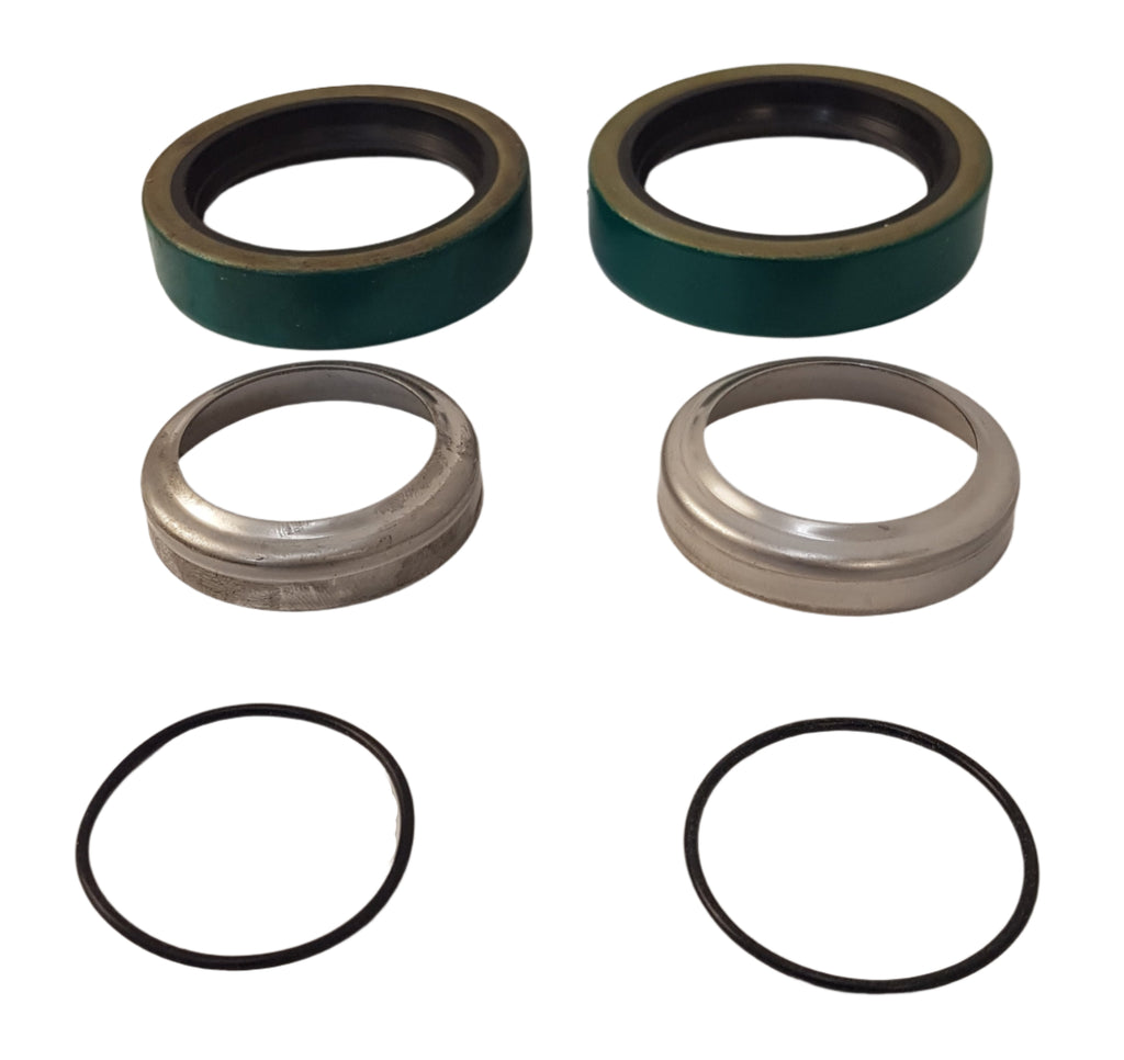 2 -Trailer Axle Spindle Seal Repair Sleeve Kit Upgrade 3500# Axel 1.37 bearing size, #2 Spindo (05613U)