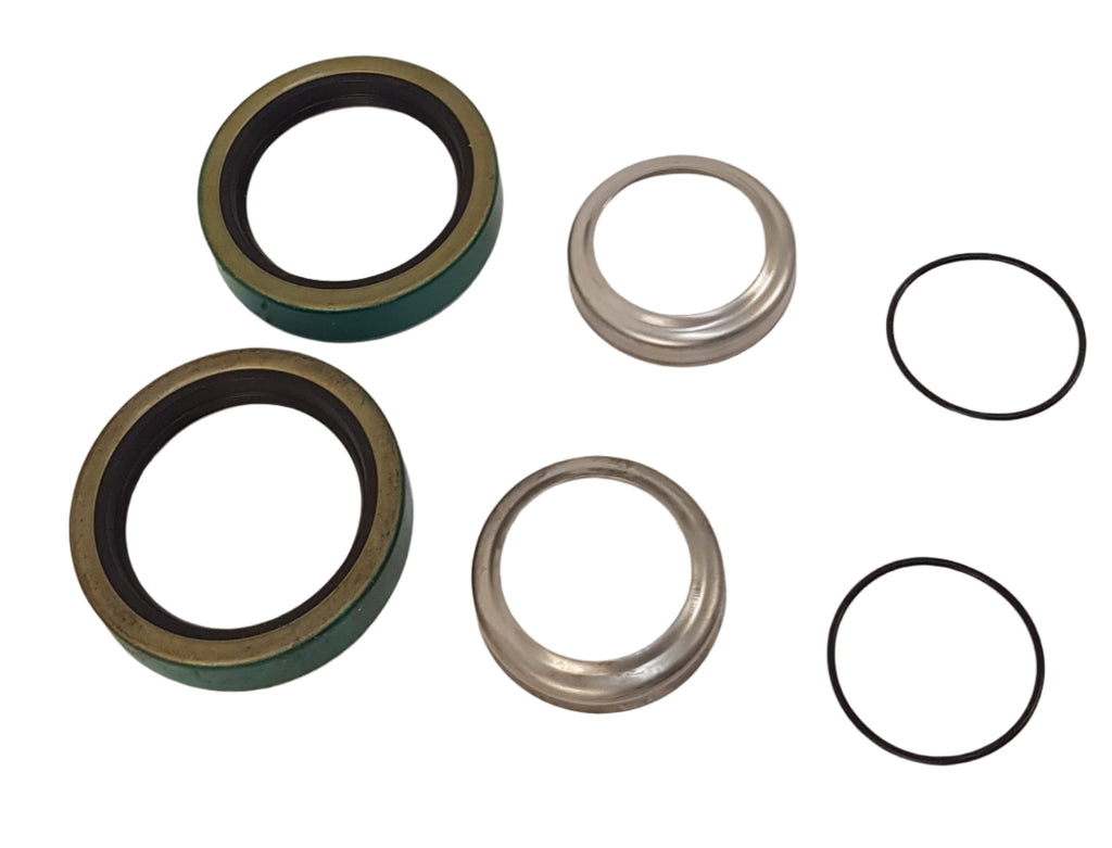 2 -Trailer Axle Spindle Seal Repair Sleeve Kit Upgrade 3500# Axel 1.37 bearing size, #2 Spindo (05613U)