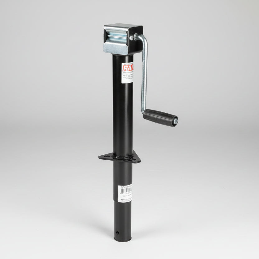 5,000 lb Sidewind A-Frame Trailer Jack – 15" Lift – 2-1/4" Outer Tube (TJA-5000S-B)