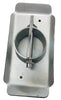Zinc Plated Trailer Jack Foot w/ Pin 2" Extended Fits 2,000 - 5,000 Lbs A-Frame (JF100Z)