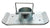 Zinc Plated Trailer Jack Foot w/ Pin 2" Extended Fits 2,000 - 5,000 Lbs A-Frame (JF100Z)