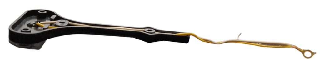 Jammy Oval LED Red & Amber Fender Light Clear Lens (Driver Side) Left Side (J-510-FML)