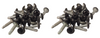 100 Black #10 Head x 3/4" G2 Cargo Trailer Exterior Sheet Metal Panel Screws Aluminum/Steel Skin (1034TOT3-G22000-100)