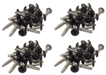 100 Black #10 Head x 3/4" G2 Cargo Trailer Exterior Sheet Metal Panel Screws Aluminum/Steel Skin (1034TOT3-G22000-100)