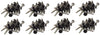 100 Black #10 Head x 3/4" G2 Cargo Trailer Exterior Sheet Metal Panel Screws Aluminum/Steel Skin (1034TOT3-G22000-200)
