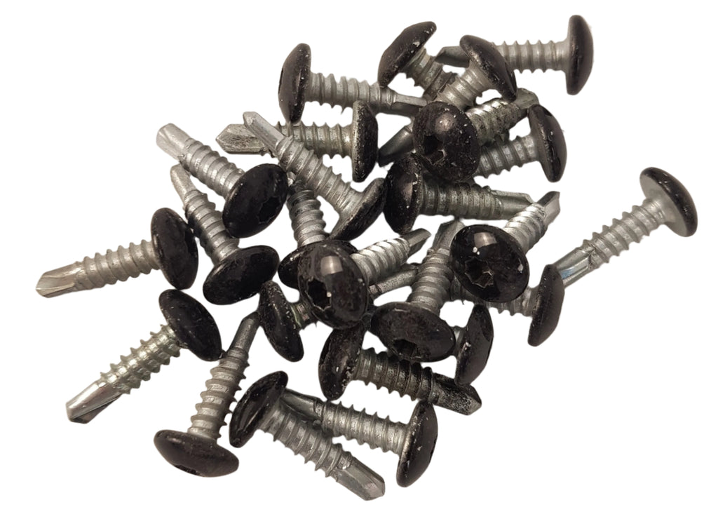 50 Black #10 Head x 3/4" G2 Cargo Trailer Exterior Sheet Metal Panel Screws Aluminum/Steel Skin (1034TOT3-G22000-50)