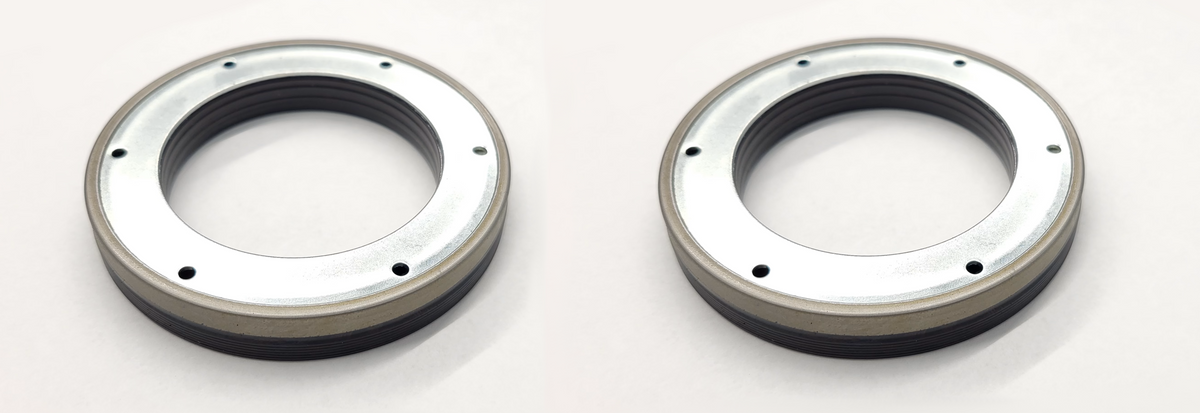 2 Trailer Axle Oil Seals Grease 7000# 8000# Axel 3.38" x 2.25" Fits Dexter 10-63 (10-225-15-08-LOTOF2)