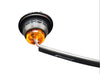 Maxxima 3/4" Round  P2/P3/PC2 Clearance Marker Amber Auxiliary Park Turn LED Light (M09300YAT)