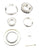 MAT Trailer Wheel Bearing Kit 5,200# Axle W/1.25" X 1.750" Tapered Spindle (BEK-5.2K)