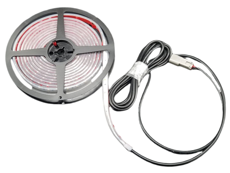 Jammy 145? Flexible LED Light Strip IP-66 Rated (Weatherproof) Single Side Power Lead with Long Cable and DT Connector 3K Color Temp 3M VHB Tape Can be trimmed every 50mm 30 Lumens per Inch (LPS-661453KD)