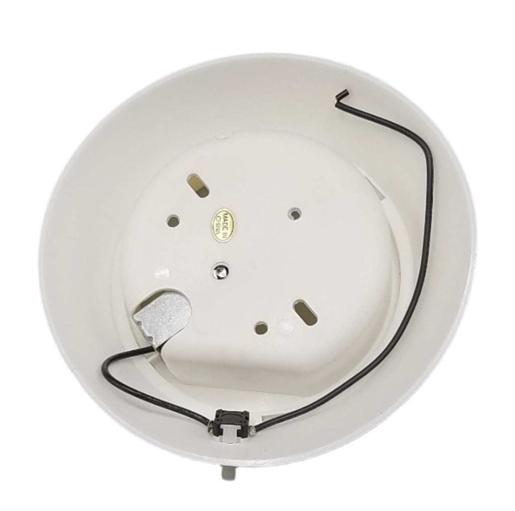 Peterson Dome and Porch Light w/ Switch 6-5/16" Diameter 2" Deep Self Grounding (V390S)