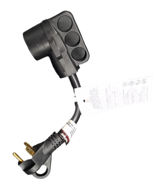 RV Adapter 50A Female  to 30A Male 3 Prong 10 Gauge (20-2039)
