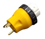 RV Locking Power Cord Adapter Plug 30A Male to 50A Female (20-2080)