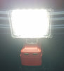 3" Cordless LED Work Light with Dual USB Charger For Milwaukee 18V Li-Ion Batteries 2 Light Modes 1000 Lumens Adjustable Angle (M18WLCH)