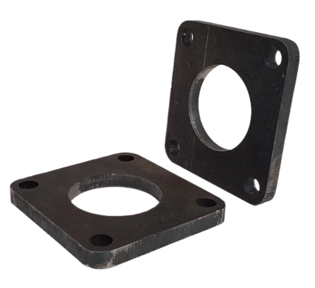 Pair (2) Backing Plate Brake Flanges 4 Hole 2.53" PH Fits 7200# / 8000# X Type (004-055-00-X2)