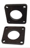 Pair (2) Backing Plate Brake Flanges 4 Hole 2.53" PH Fits 7200# / 8000# X Type (004-055-00-X2)