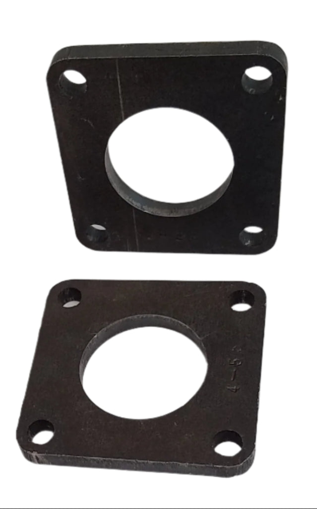 Pair (2) Backing Plate Brake Flanges 4 Hole 2.53" PH Fits 7200# / 8000# X Type (004-055-00-X2)
