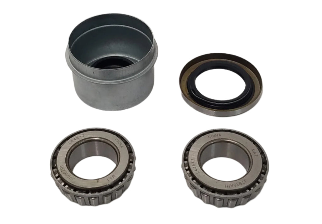 2,000LB Trailer Axle 1" Inner Diameter Bearing Kit W/Seal EZ Lube Cap (BYOAK-100-KIT)