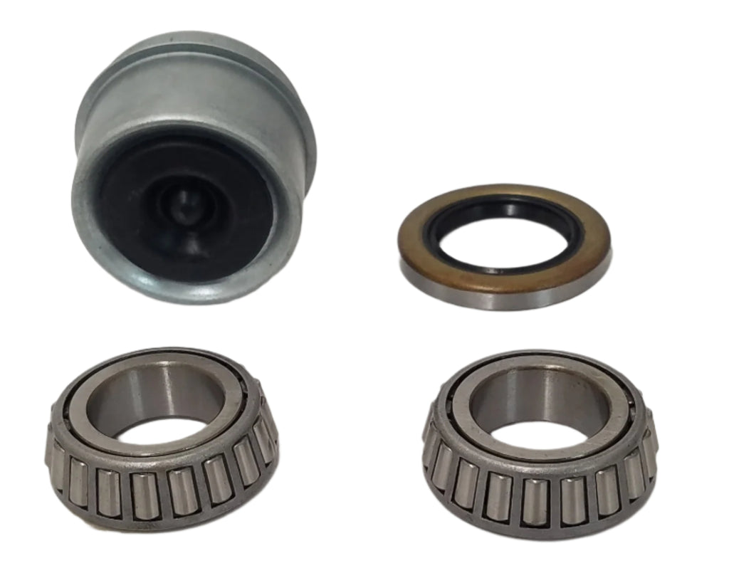 2,000LB Trailer Axle 1" Inner Diameter Bearing Kit W/Seal EZ Lube Cap (BYOAK-100-KIT)