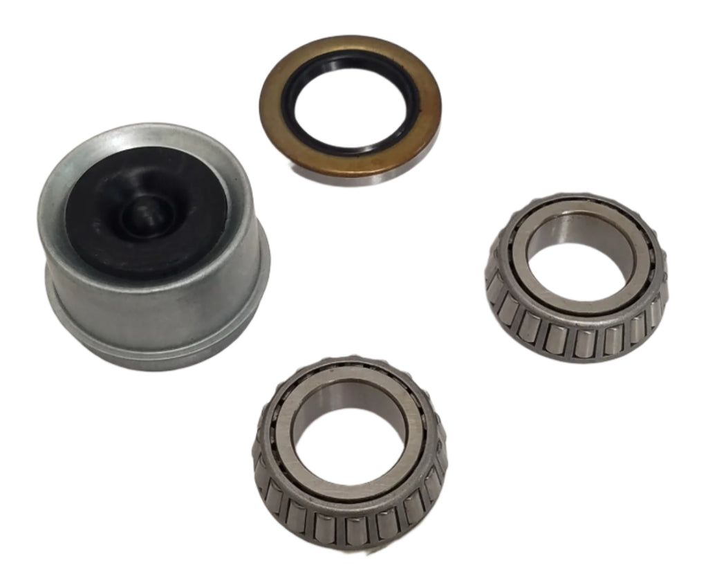 2,000LB Trailer Axle 1" Inner Diameter Bearing Kit W/Seal EZ Lube Cap (BYOAK-100-KIT)