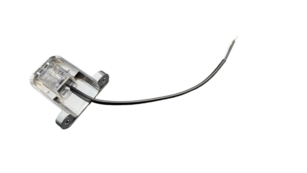 TecNiq LED License Plate Lamp Step Light CHROME Camper Trailer Map USA (L10-WC00-1)