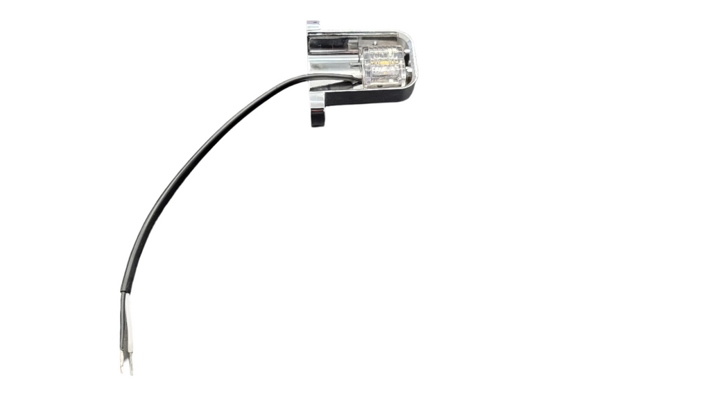 TecNiq LED License Plate Lamp Step Light CHROME Camper Trailer Map USA (L10-WC00-1)