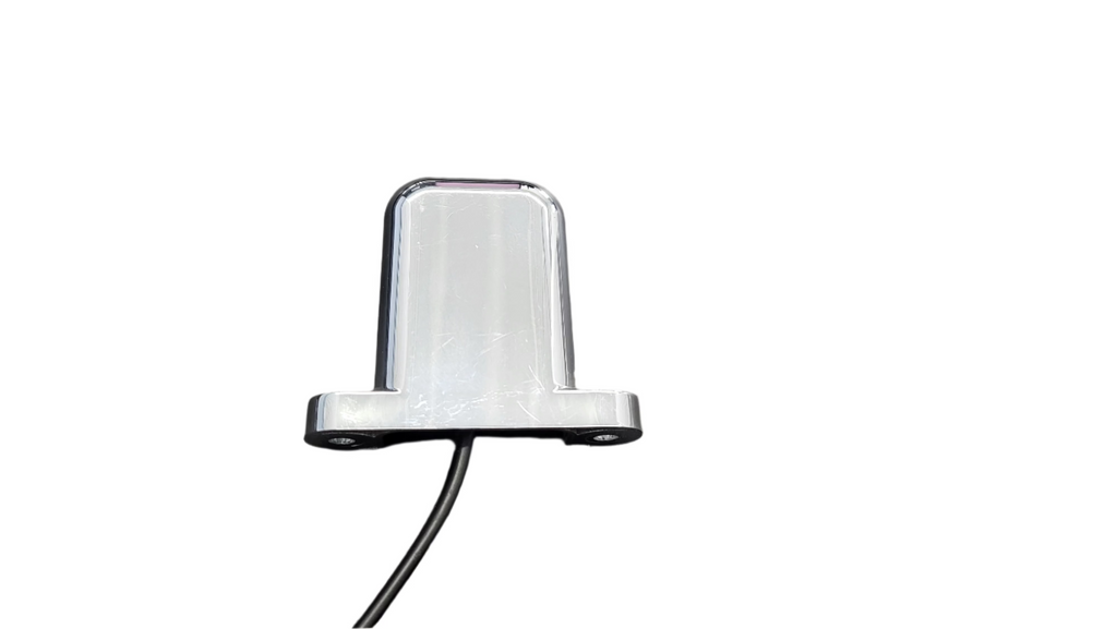 TecNiq LED License Plate Lamp Step Light CHROME Camper Trailer Map USA (L10-WC00-1)