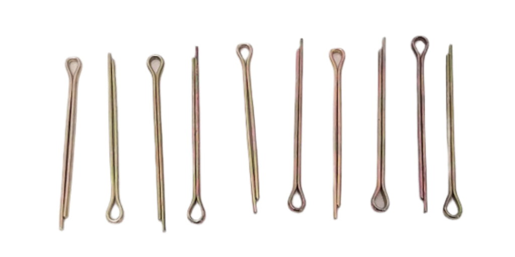 Cotter Pins 1/8" × 1-3/4" — Lot of 10 for Standard 1" Spindle Ends (165649-LOTOF10)