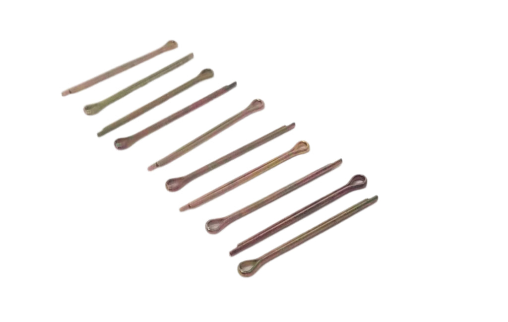 Cotter Pins 1/8" × 1-3/4" — Lot of 10 for Standard 1" Spindle Ends (165649-LOTOF10)