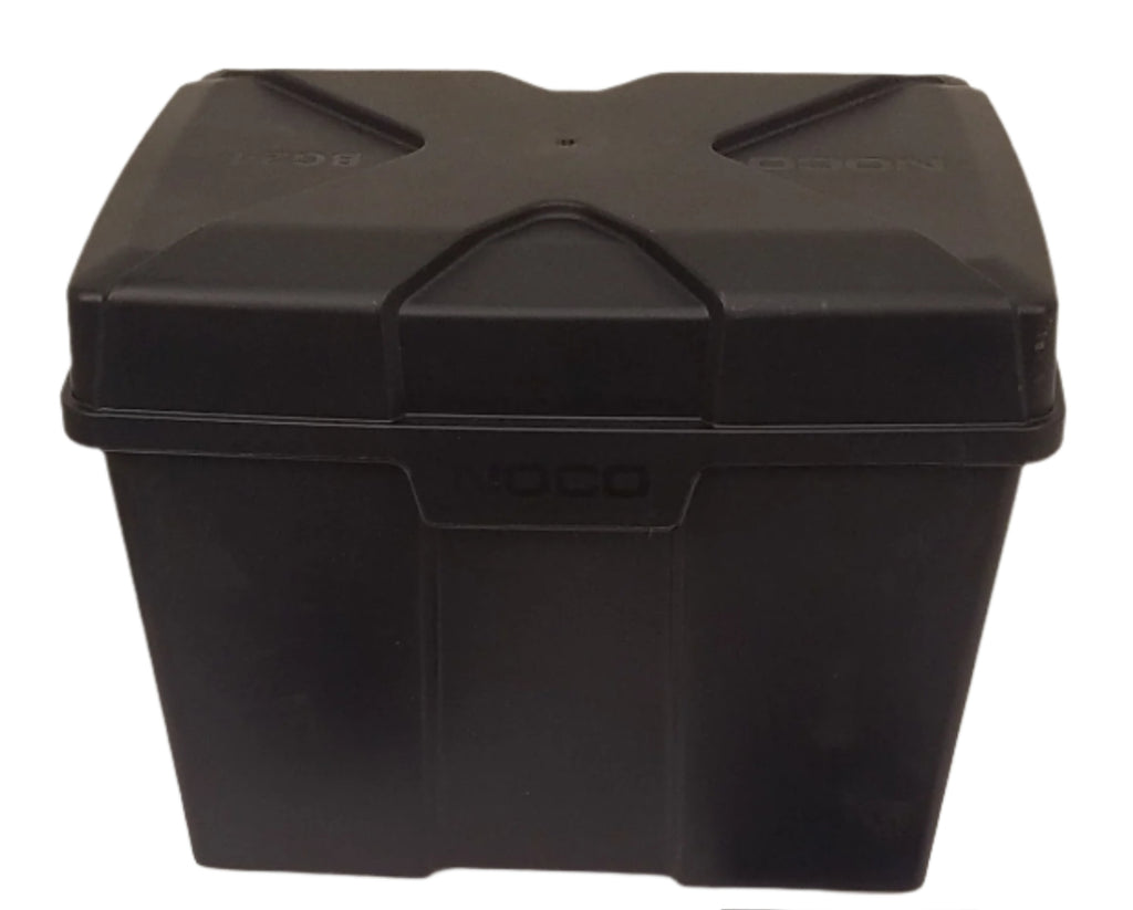 NOCO Black Battery Box with Snap On Lid for Group 24 Batteries Trailer Marine (HM300)