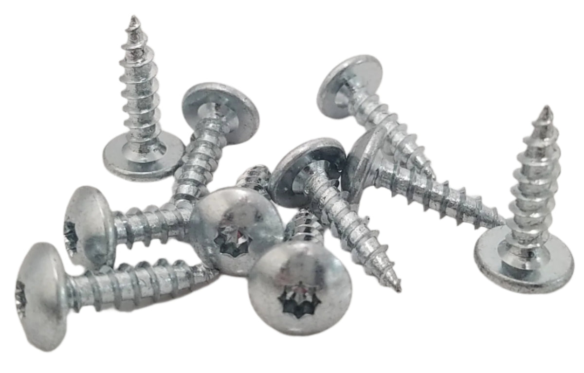 #10 Head 3/4" Truss Octa Drive T-3 Bit NON Self Tapping Cargo Screw Plated G2 Zinc-Coated (1034TOA-G2-LOTOF10)