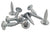 #10 Head 3/4" Truss Octa Drive T-3 Bit NON Self Tapping Cargo Screw Plated G2 Stainless Steel (1034TOA-G2-LOTOF10)