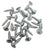 #10 Head 3/4" Truss Octa Drive T-3 Bit NON Self Tapping Cargo Screw Plated G2 Stainless Steel (1034TOA-G2-LOTOF100)
