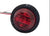 Maxxima 1.25" Round P2/P3/PC2 Clearance Marker Red/Auxiliary Stop 3/4" Mounting 3 Wire (M09410RAS)
