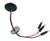 Maxxima 1.25" Round P2/P3/PC2 Clearance Marker Red/Auxiliary Stop 3/4" Mounting 3 Wire (M09410RAS)