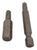 2- Torx Head Screwdriver Bits 1/4 in Hex Drive Head Deck 6 point Star Screw (T-30-LOTOF2)