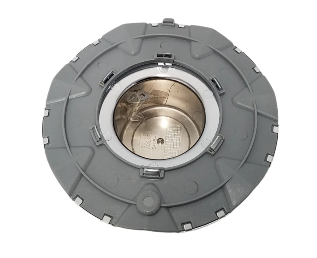 Series 06 Silver Center Cap Cover 16" 7 Spoke Trailer Rim Tire Hi-Spec Wheel Camper (90092)