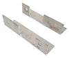 #10 Aluminum Side Mount Bracket Hanger Kit WITH BOLTS Left & Right Sides 3,500# Torflex Trailer Axles Dexter (3-304-305-B-KIT)