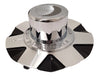 Black Series 06 Center Cap Cover 16" 7 Spoke Trailer Rim Tire Hi-Spec Wheel (90092B)