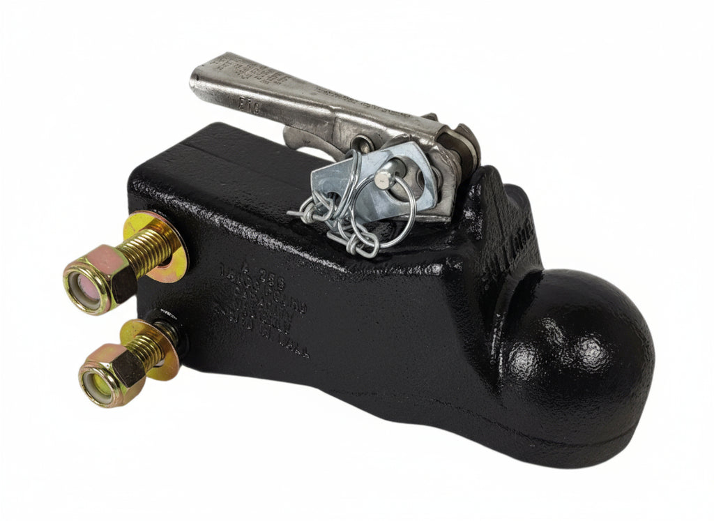 Painted Fulton Bulldog 2-5/16 Ball Coupler Trailer Hitch Channel Adjustable (P-A256CL1660)