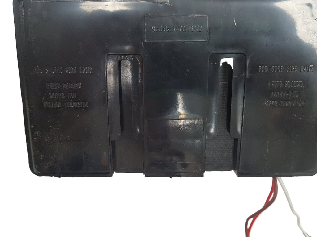 Pair Trailer Stop Turn Tail Lights – Jammy J-70 & J-70-L Box Style – Red Left & Right Set (J-70+J-70-L)