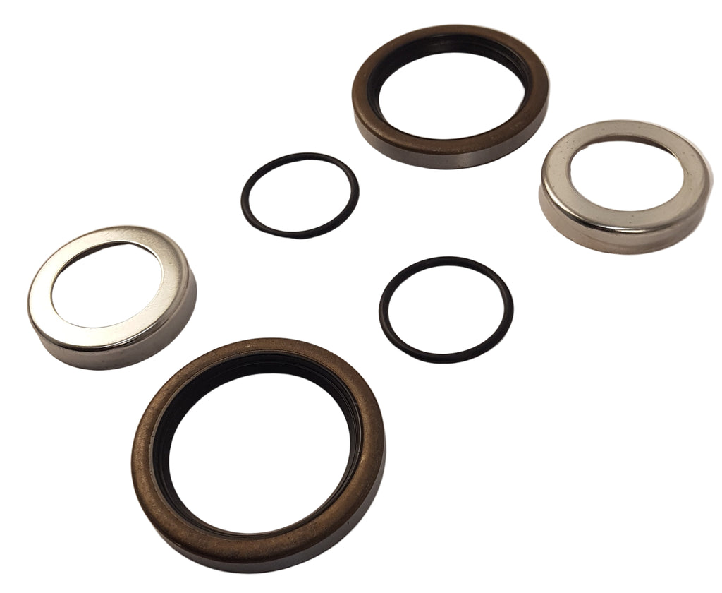 2 - Trailer Axle Spindle Seal Repair Sleeve Kit Upgrade 6000# 1.938 2.5 #9 Spindo (5627)