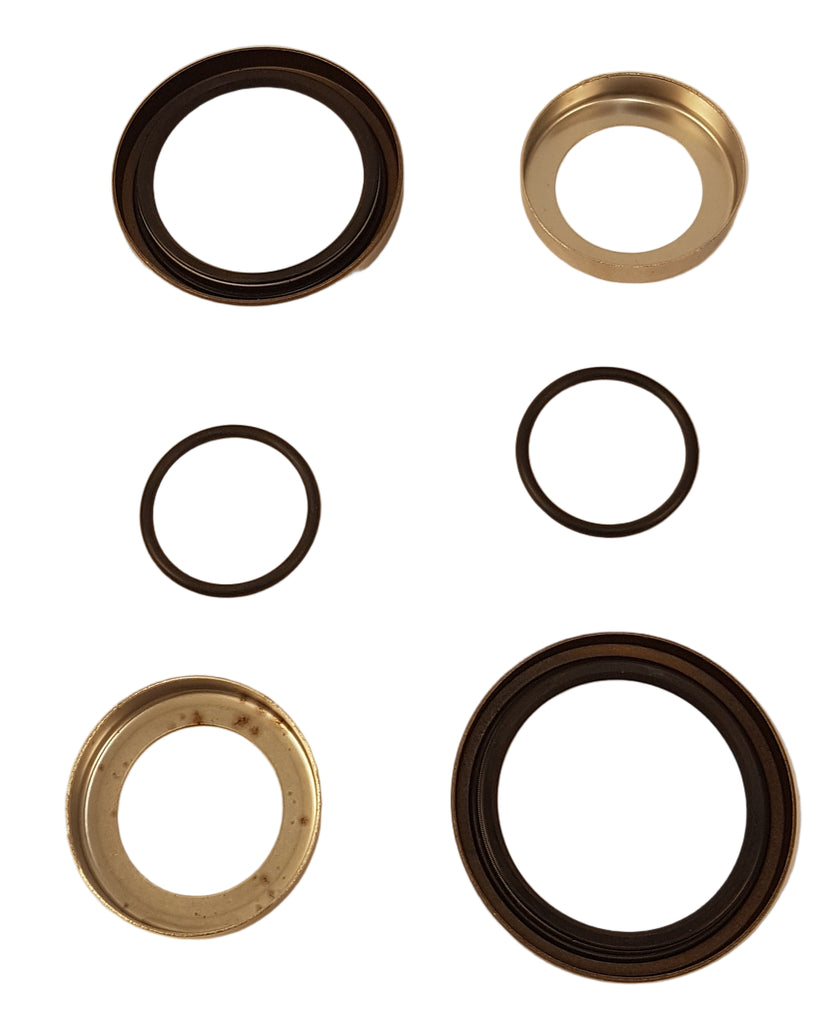 2 - Trailer Axle Spindle Seal Repair Sleeve Kit Upgrade 6000# 1.938 2.5 #9 Spindo (5627)