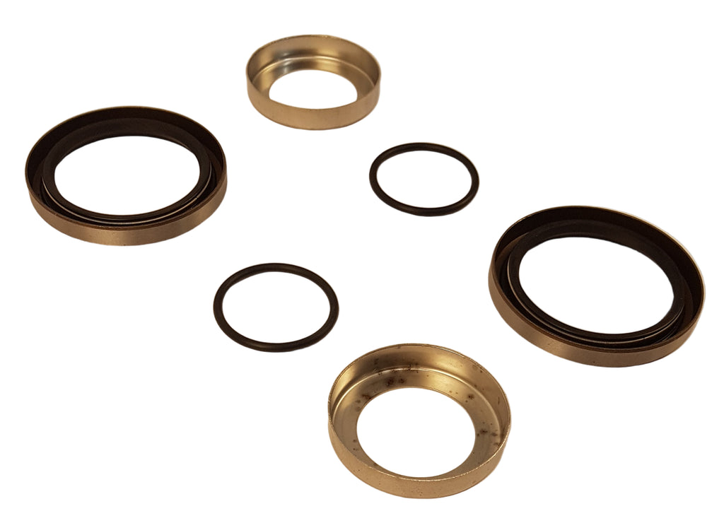 2 - Trailer Axle Spindle Seal Repair Sleeve Kit Upgrade 6000# 1.938 2.5 #9 Spindo (5627)